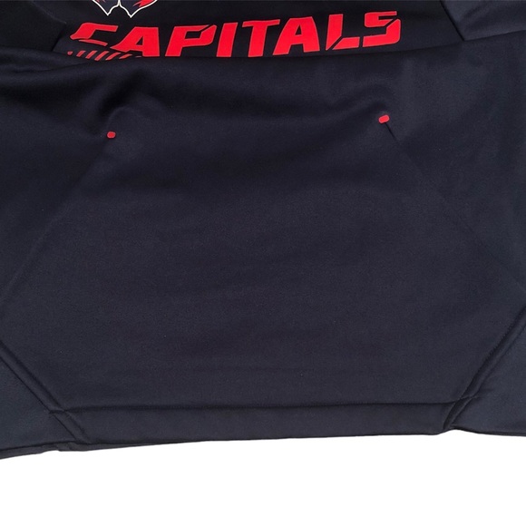 NHL Washington Capitals hooded sweatshirt navy men’s Small NWOT hockey - Picture 7 of 7
